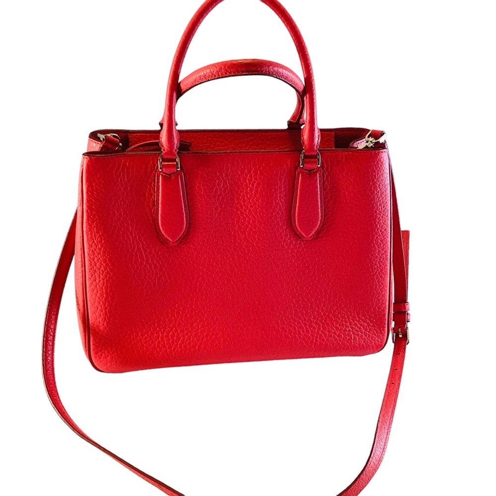 Kate Spade New York Leather Satchel "Stoplight" Large w/Shoulder Strap - Picture 5 of 12
